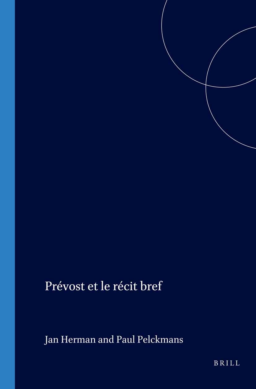 Book cover image for Prévost et le récit bref ISBN: 9789042020504